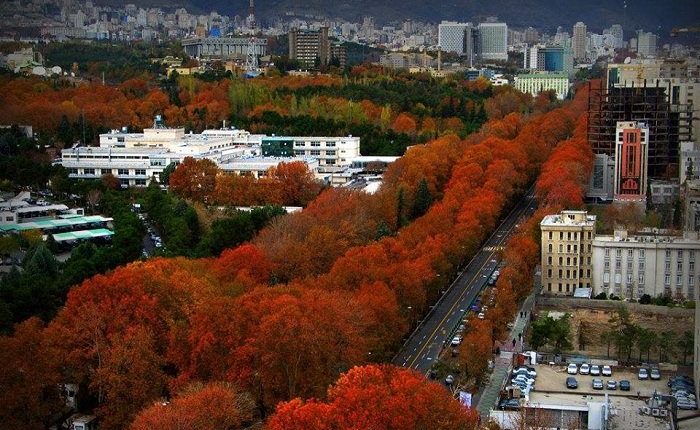 پاییز در تهران